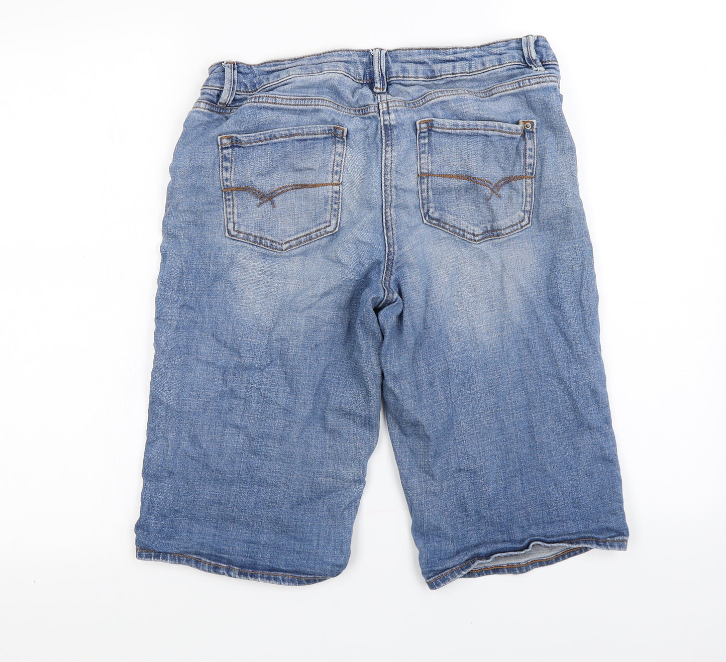 NEXT  Womens Blue   Cut-Off Shorts Size 10