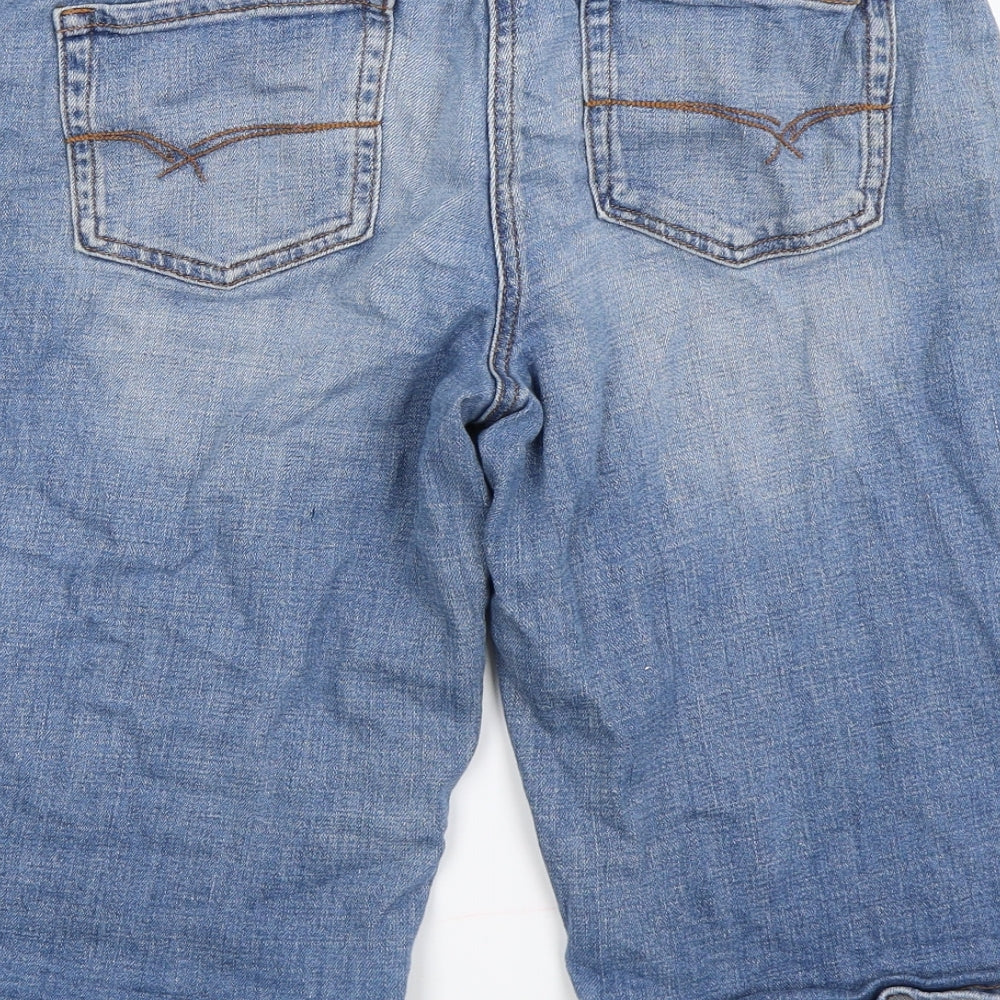 NEXT  Womens Blue   Cut-Off Shorts Size 10