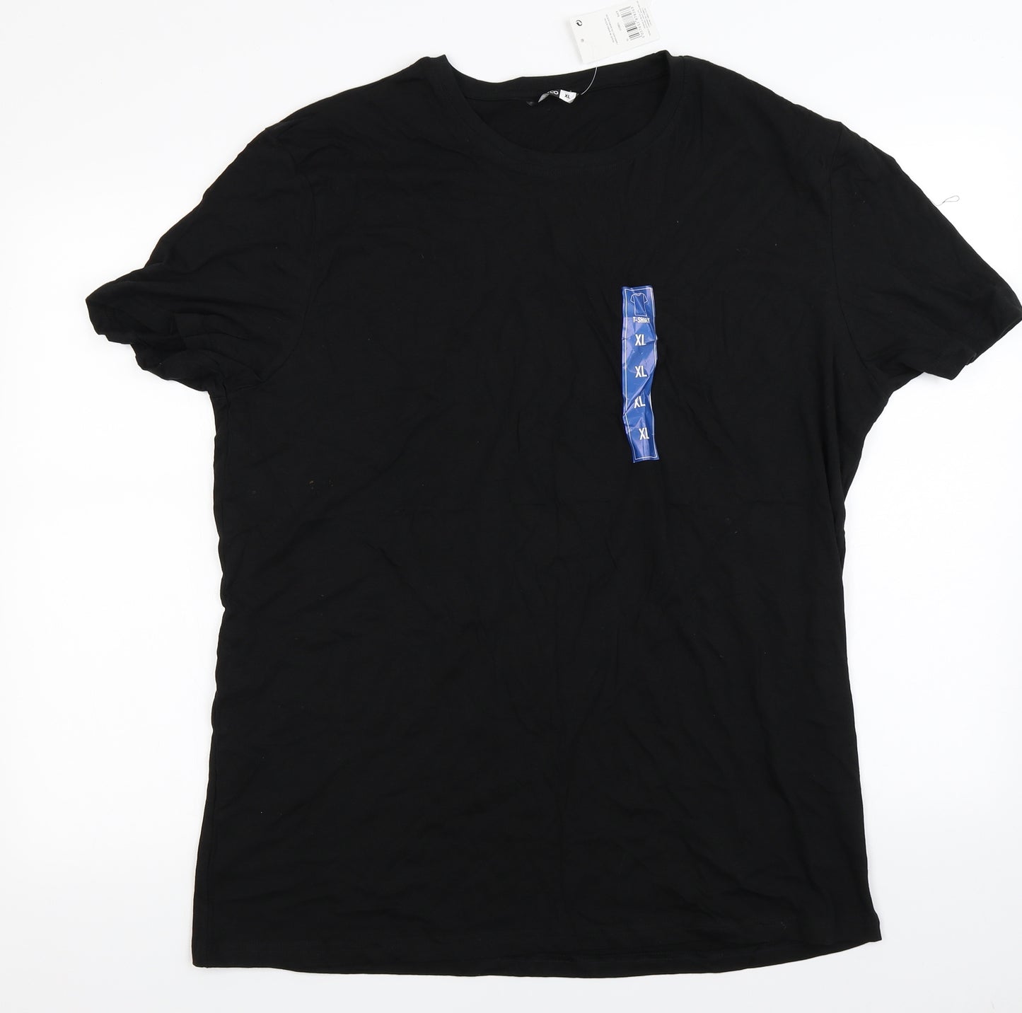 PEP&CO  Womens Black   Basic T-Shirt Size XL