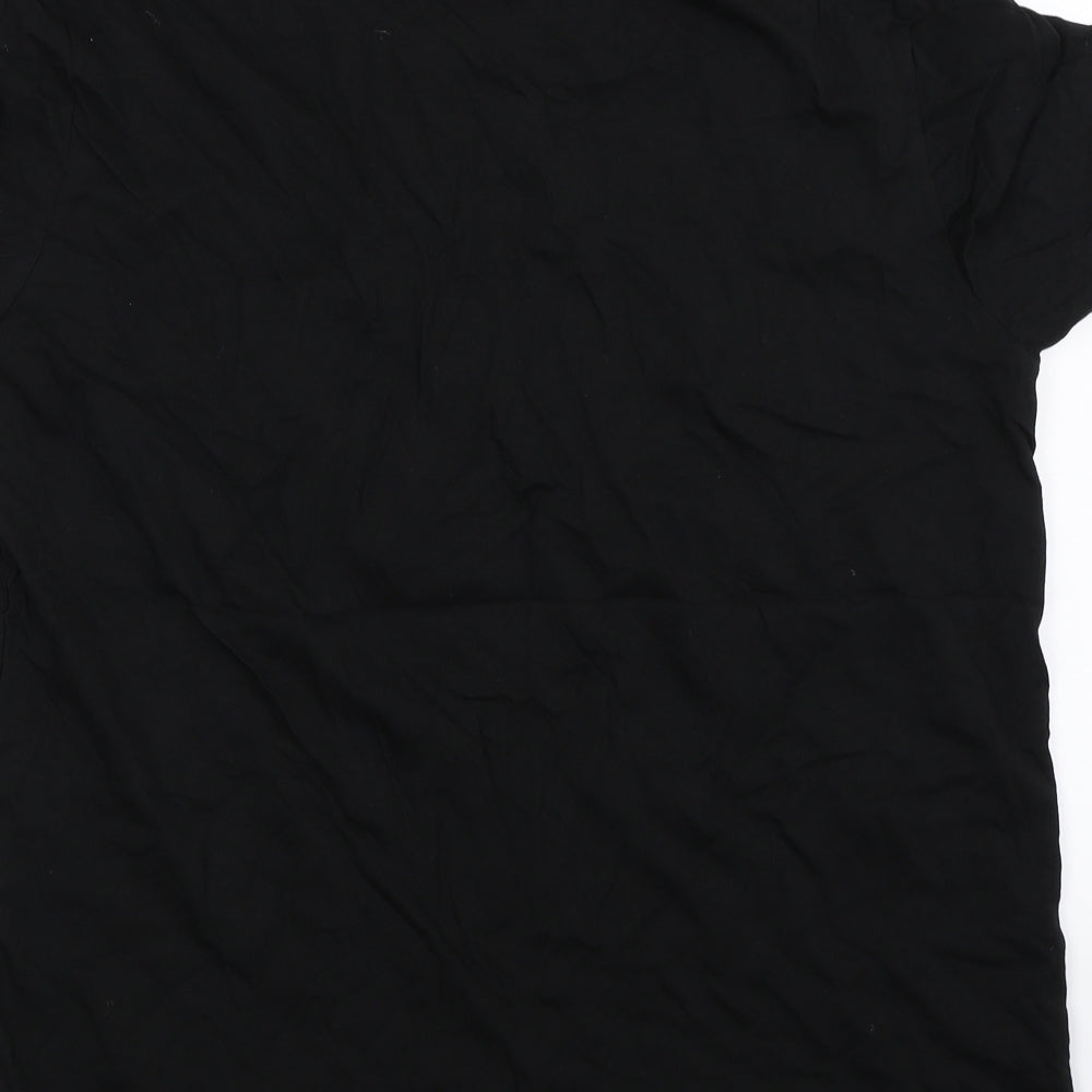 PEP&CO  Womens Black   Basic T-Shirt Size XL