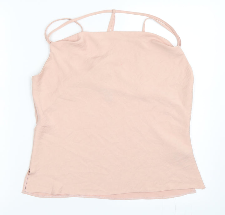 New Look Womens Pink   Camisole Blouse Size 10
