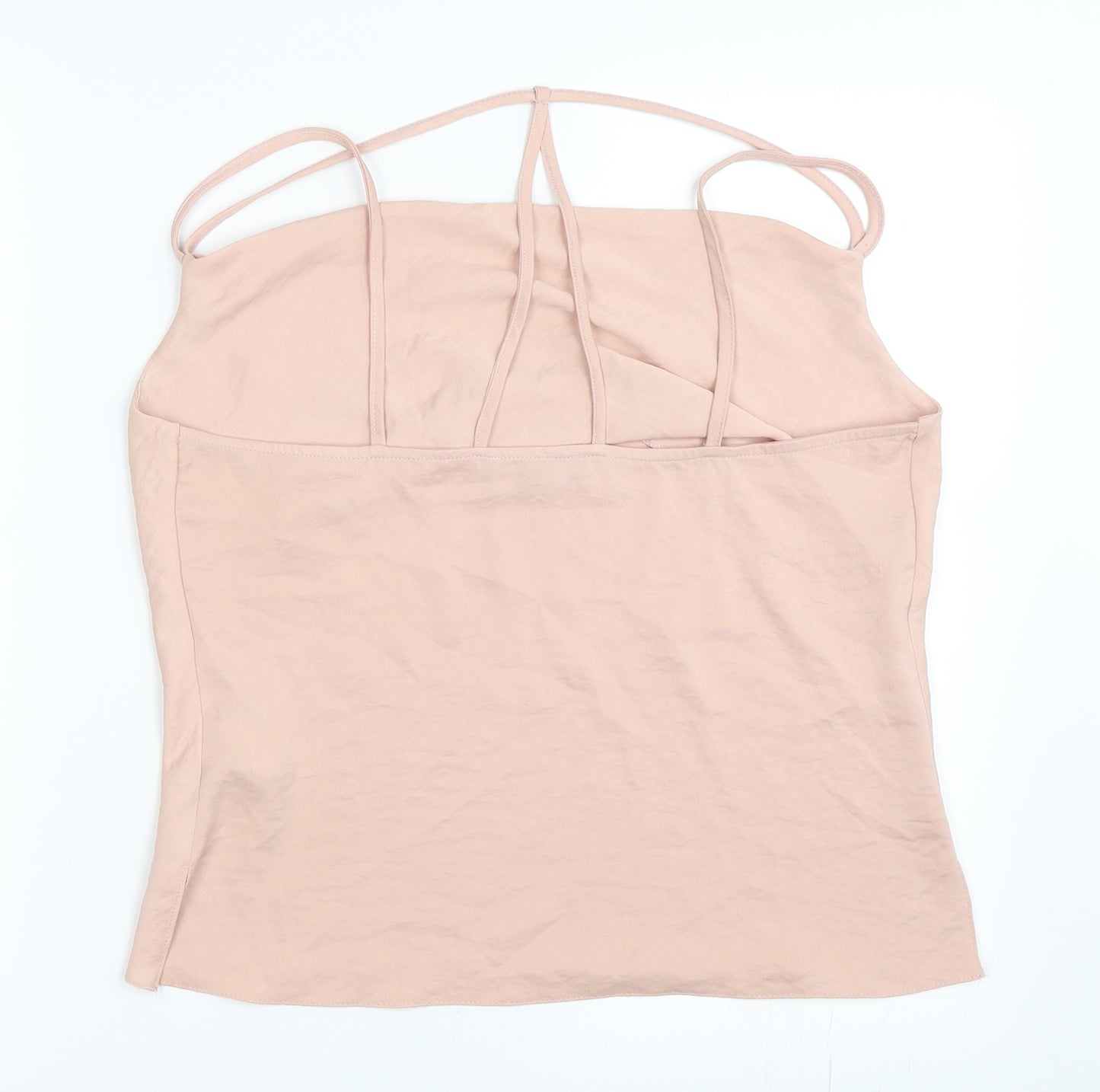 New Look Womens Pink   Camisole Blouse Size 10