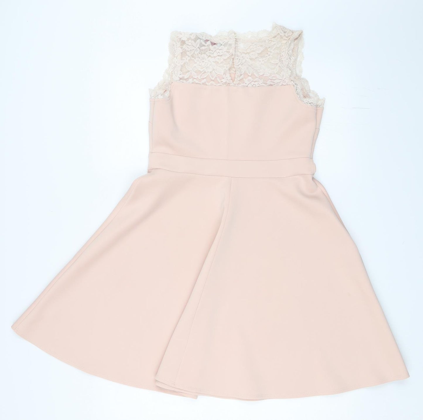 Dorothy Perkins Womens Pink   Skater Dress  Size 12