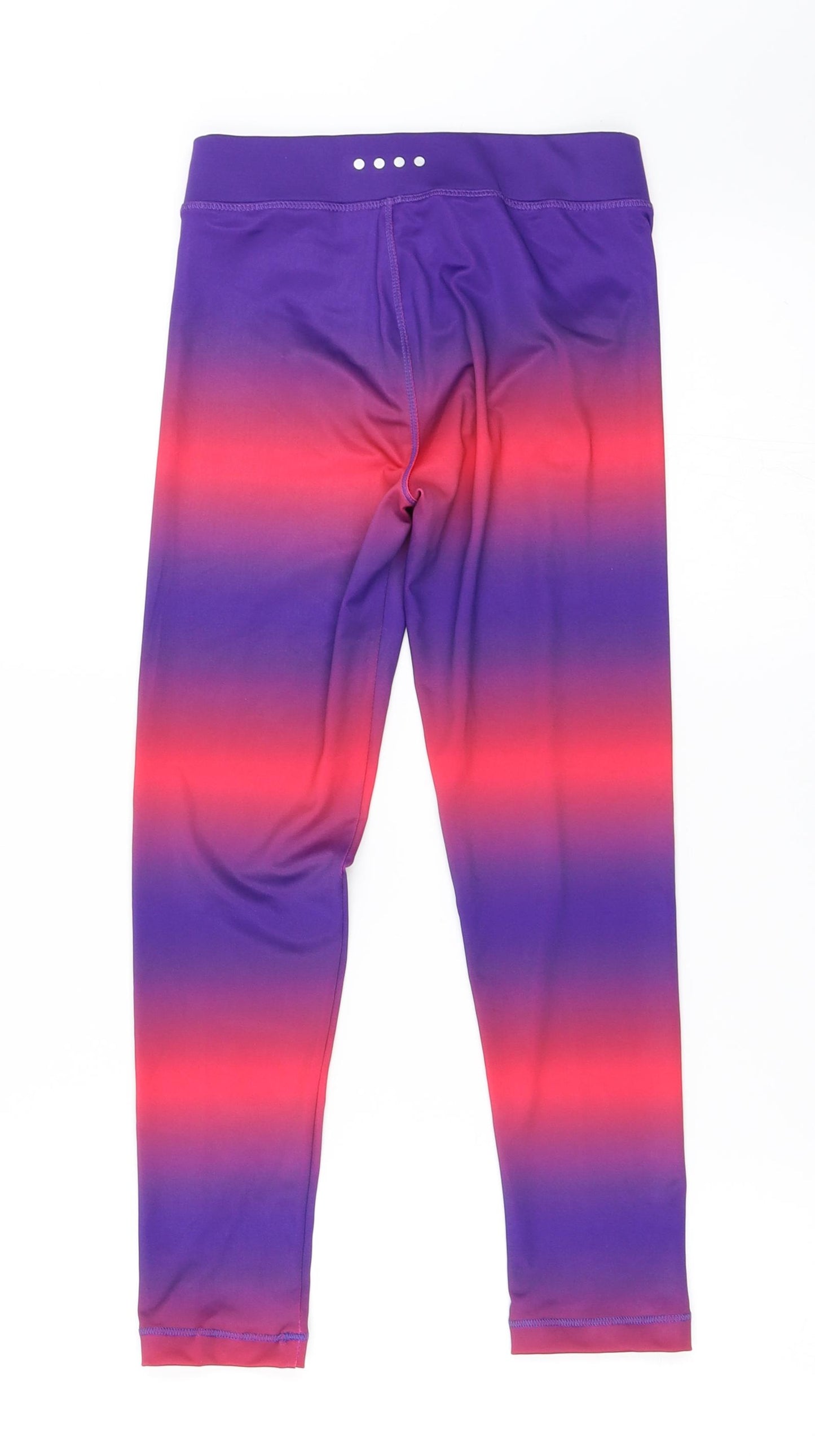 Soul Luxe Girls Blue Tie Dye  Capri Trousers Size 8-9 Years - workout leggings