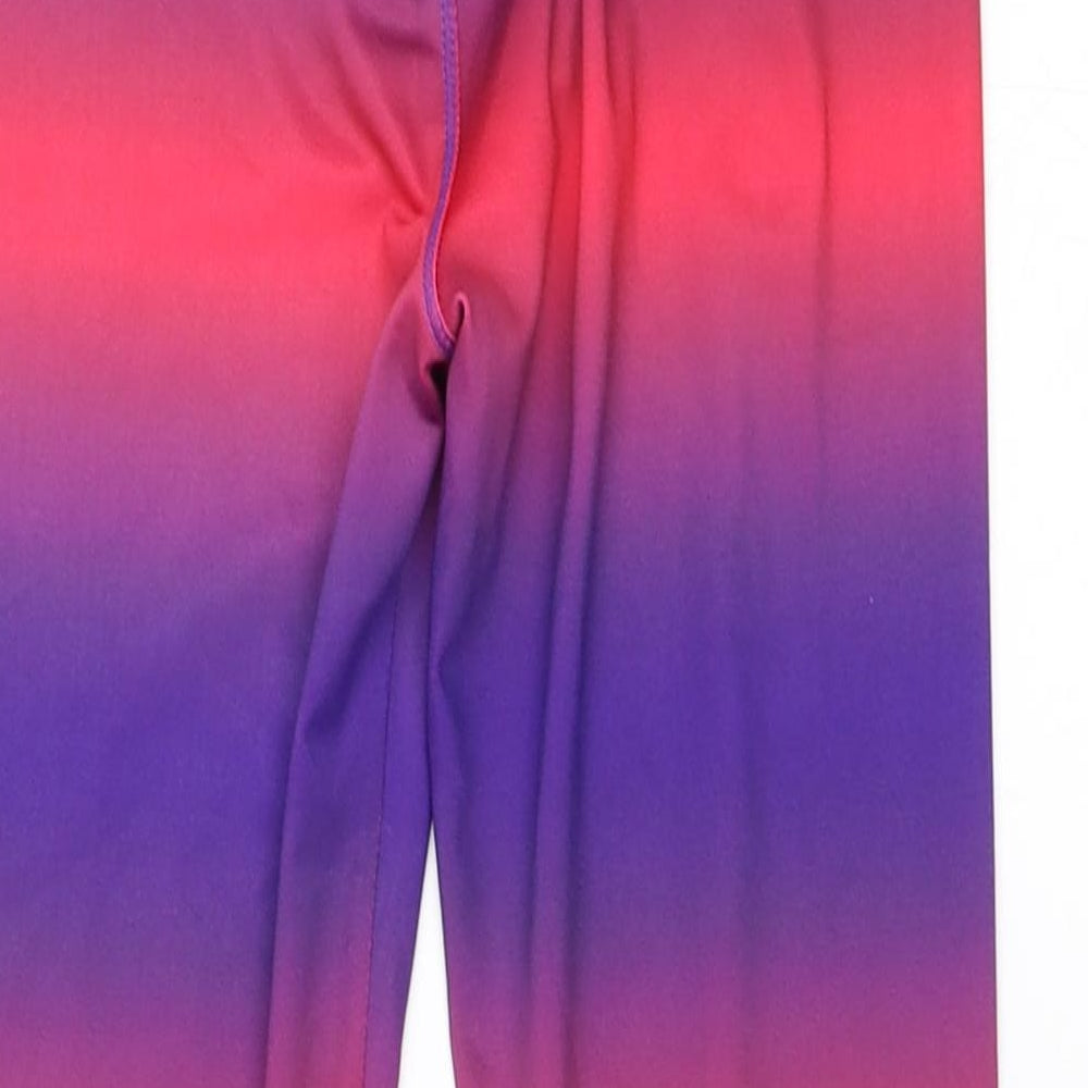 Soul Luxe Girls Blue Tie Dye  Capri Trousers Size 8-9 Years - workout leggings
