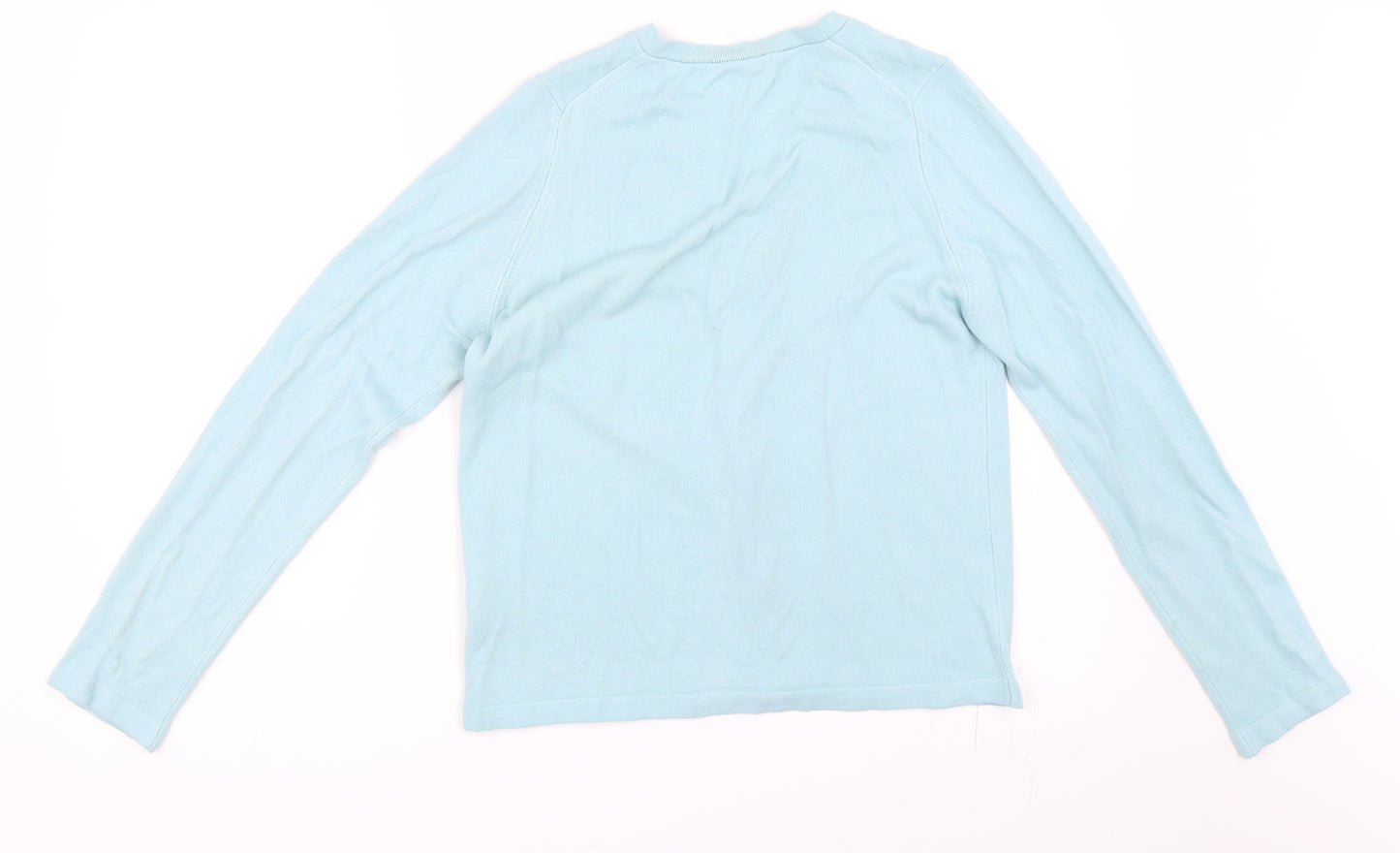 Marks and Spencer Womens Blue   Cardigan Jumper Size 14