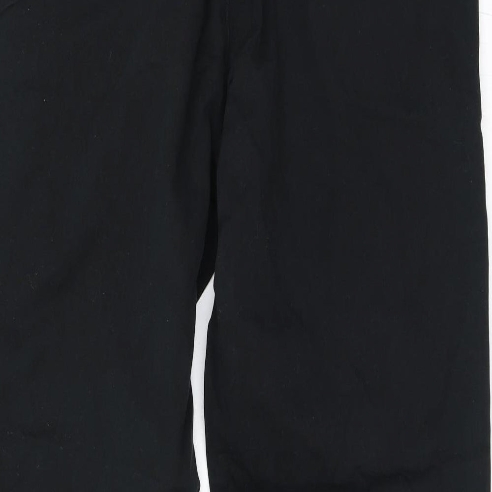 Easy Mens Black   Chino Trousers Size 32 in L30 in