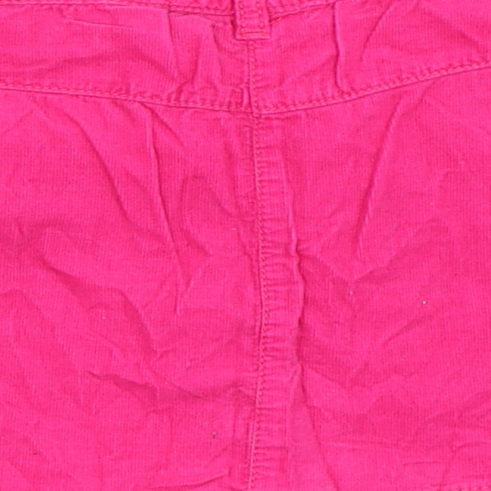 NEXT Girls Pink  Corduroy Mini Skirt Size 5 Years