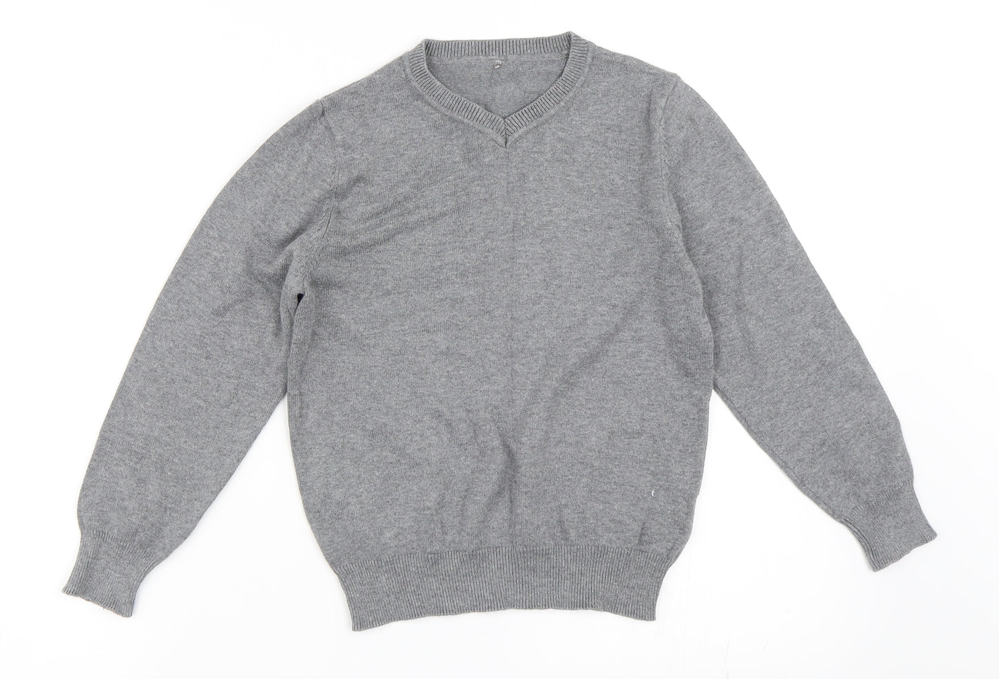 George Boys Grey   Pullover Jumper Size 6-7 Years