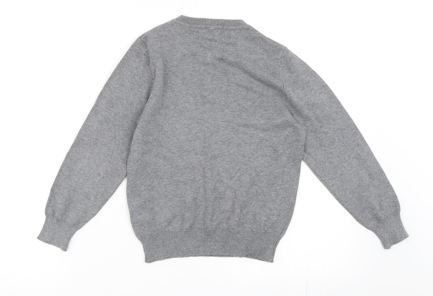 George Boys Grey   Pullover Jumper Size 6-7 Years