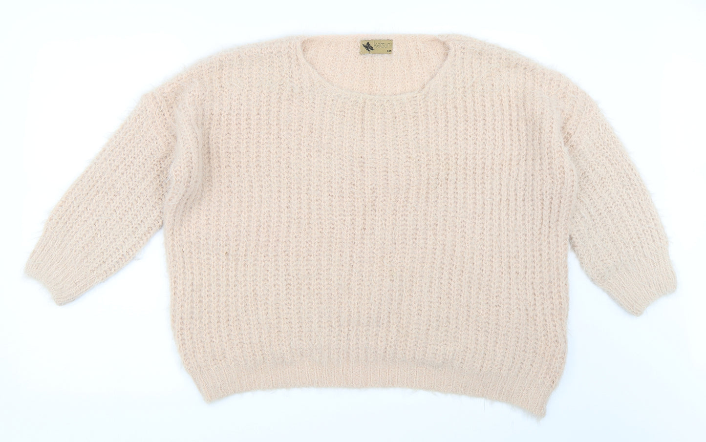 Katsumi Womens Pink   Pullover Jumper Size M