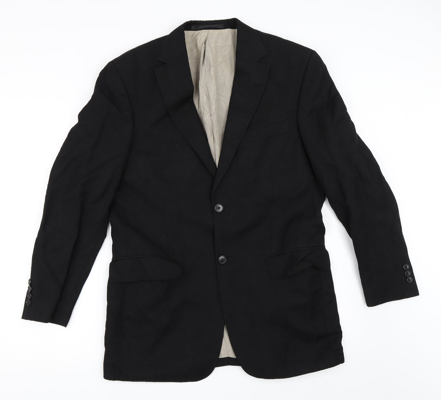 Marks and Spencer Mens Black   Jacket Blazer Size 38