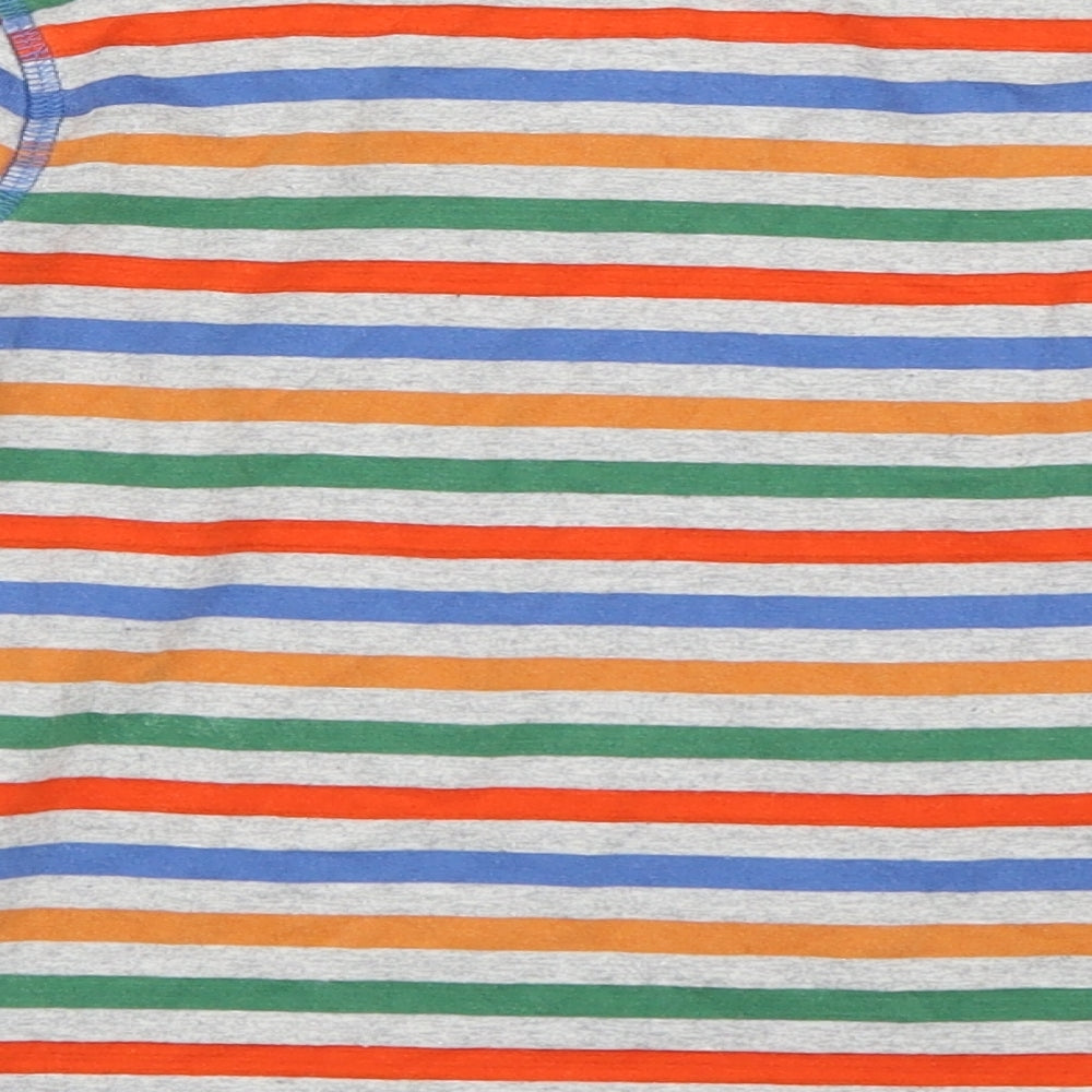 TU Boys Multicoloured Striped  Basic T-Shirt Size 6-7 Years