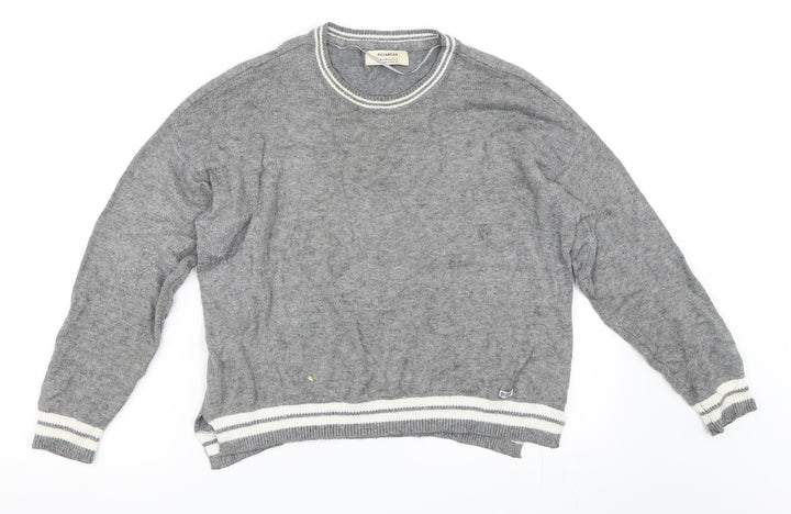 Pull&Bear Womens Grey   Pullover Jumper Size S
