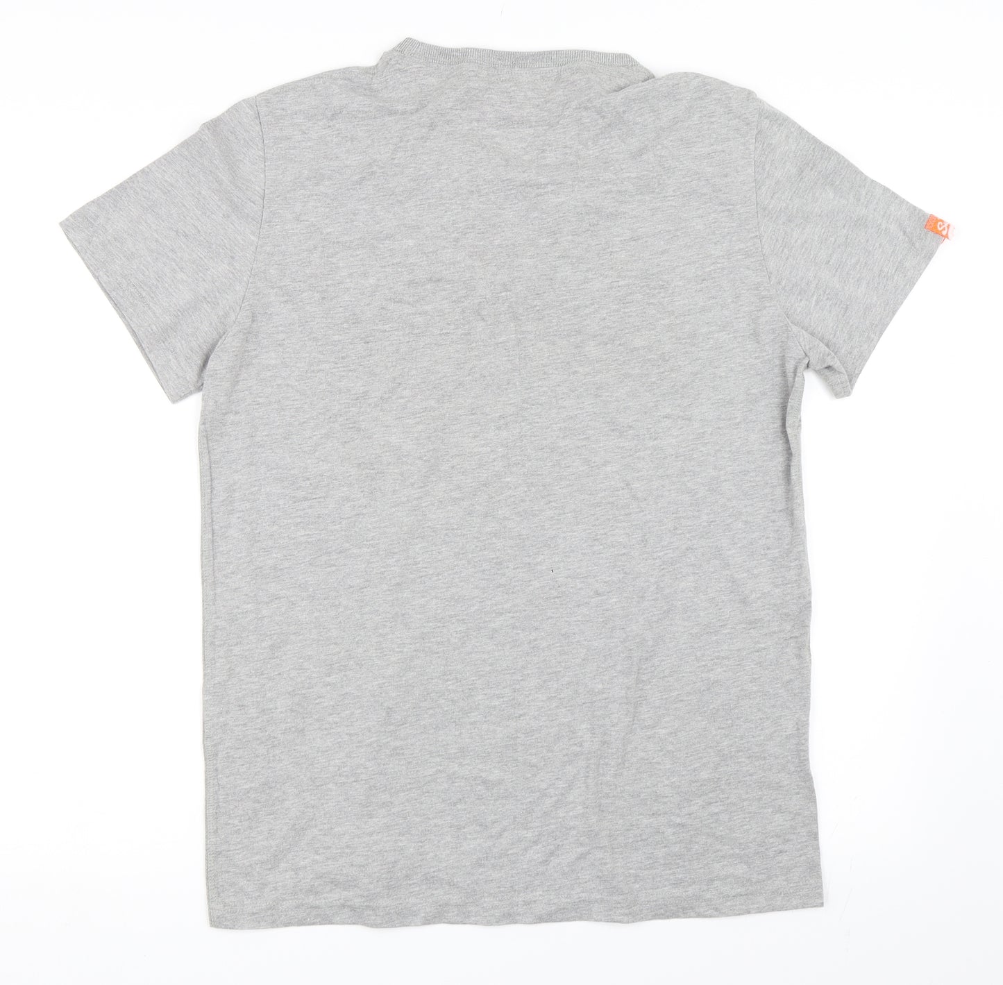 Superdry Mens Grey    T-Shirt Size L
