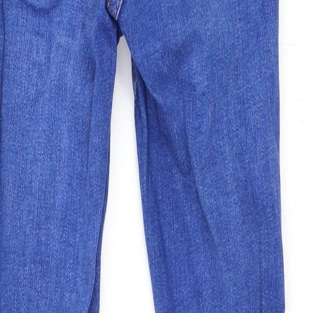 New Look Girls Blue  Denim Skinny Jeans Size 9 Years - ripped jeans