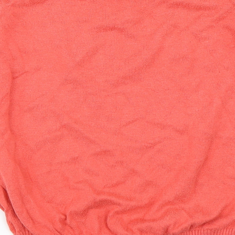 George Girls Orange   Pullover Jumper Size 8-9 Years