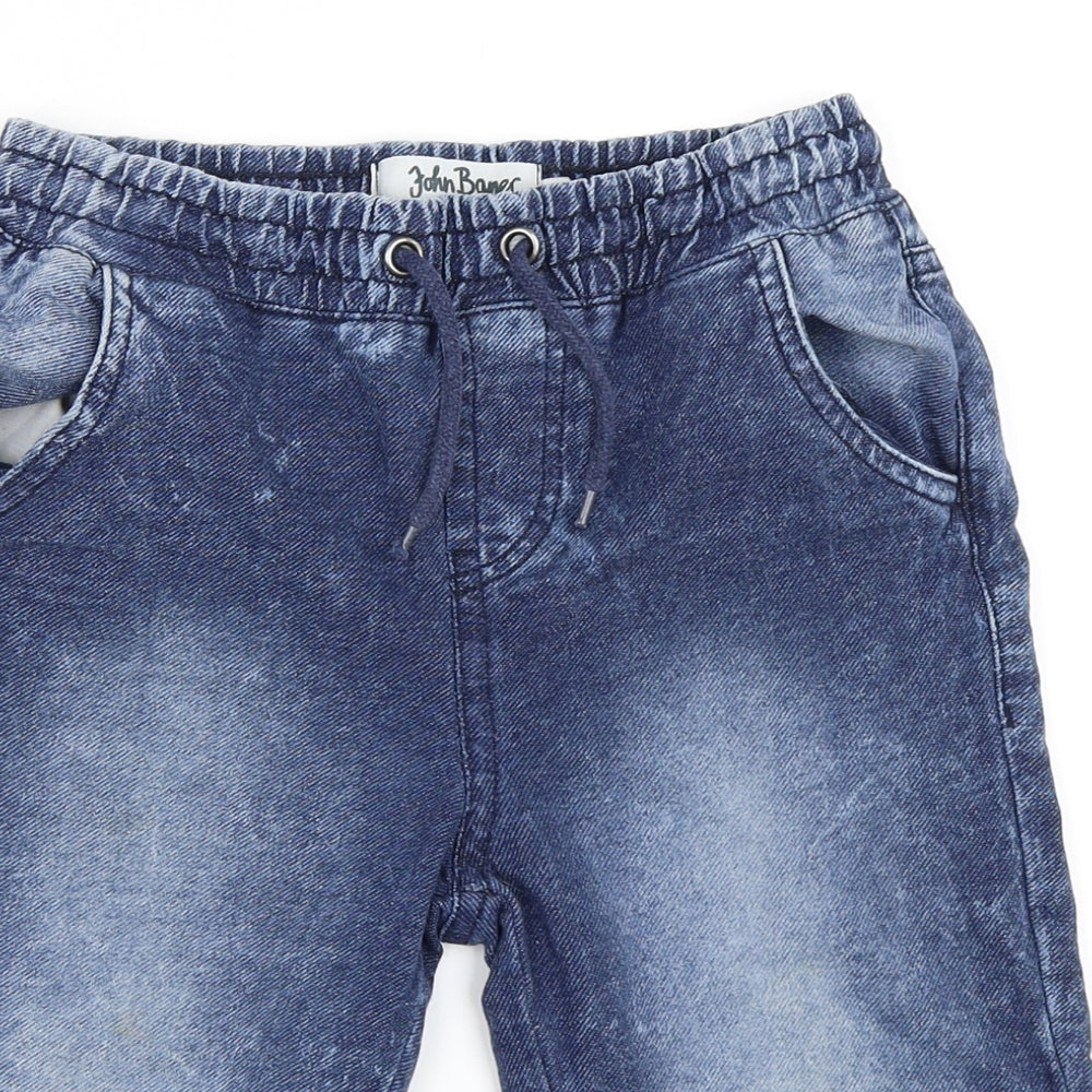 John Baner Boys Blue  Denim Bermuda Shorts Size 8 Years