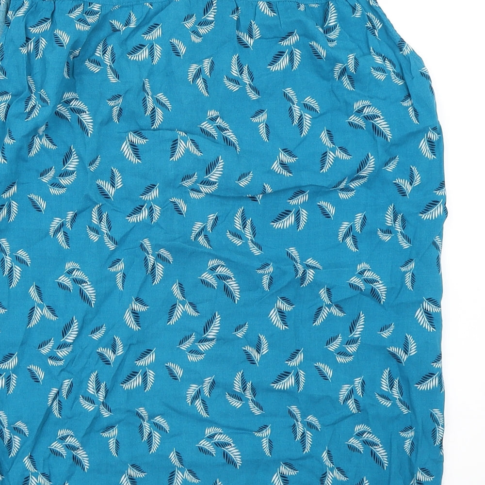 Yessica Womens Blue   Basic Blouse Size 38