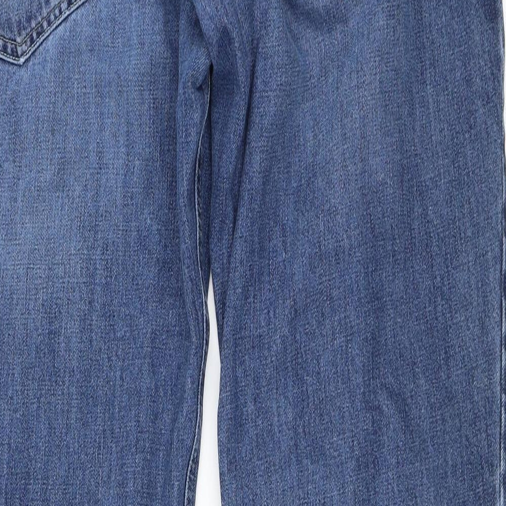 F&F Mens Blue  Denim Straight Jeans Size 36 in L34 in