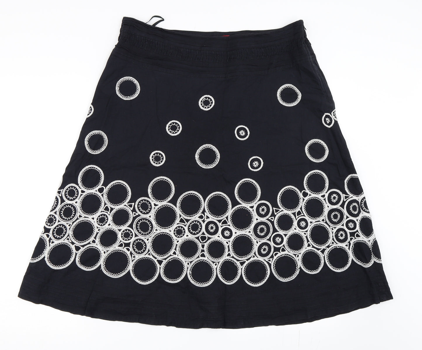 Monsoon Womens Black   Flare Skirt Size 14