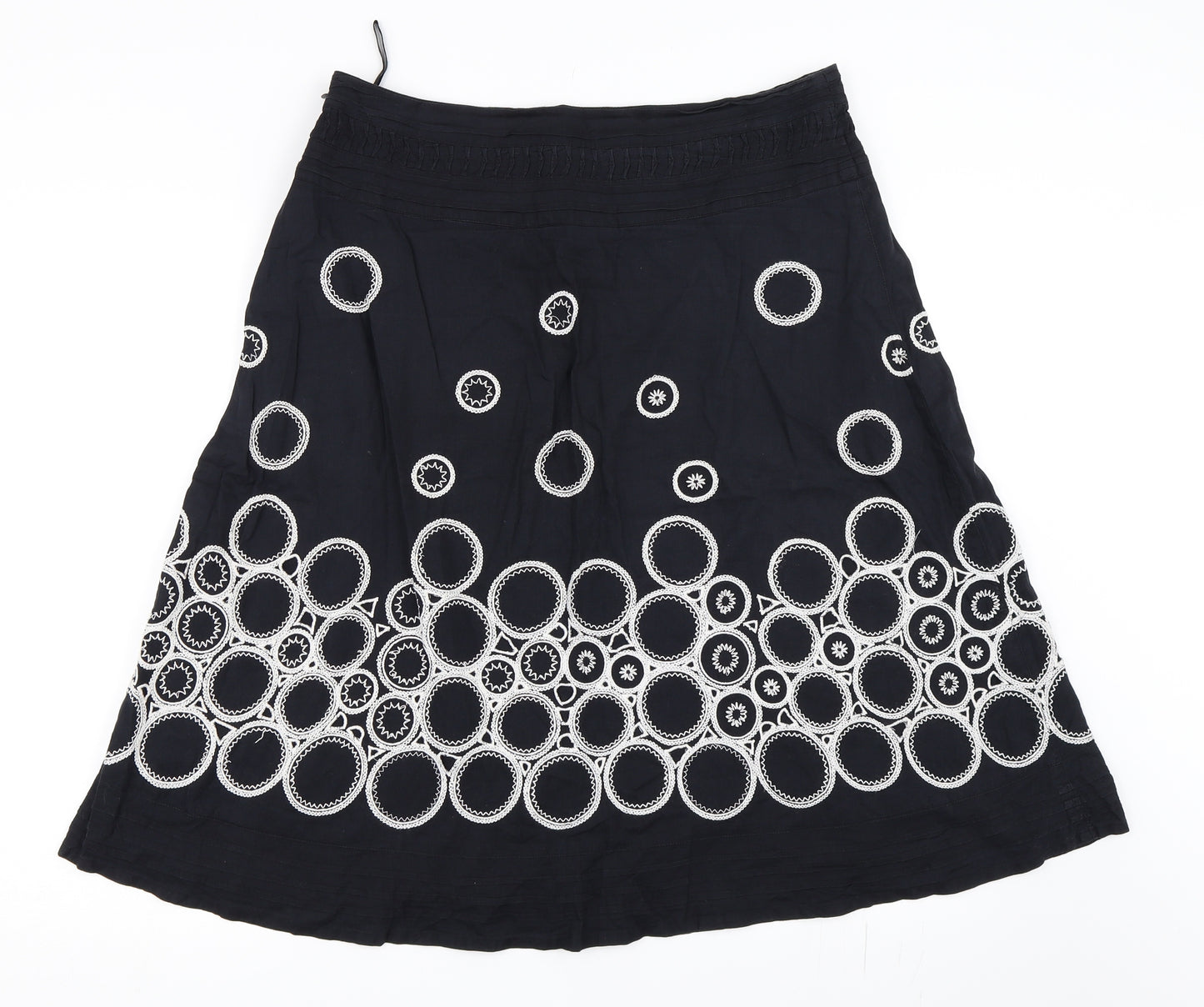 Monsoon Womens Black   Flare Skirt Size 14