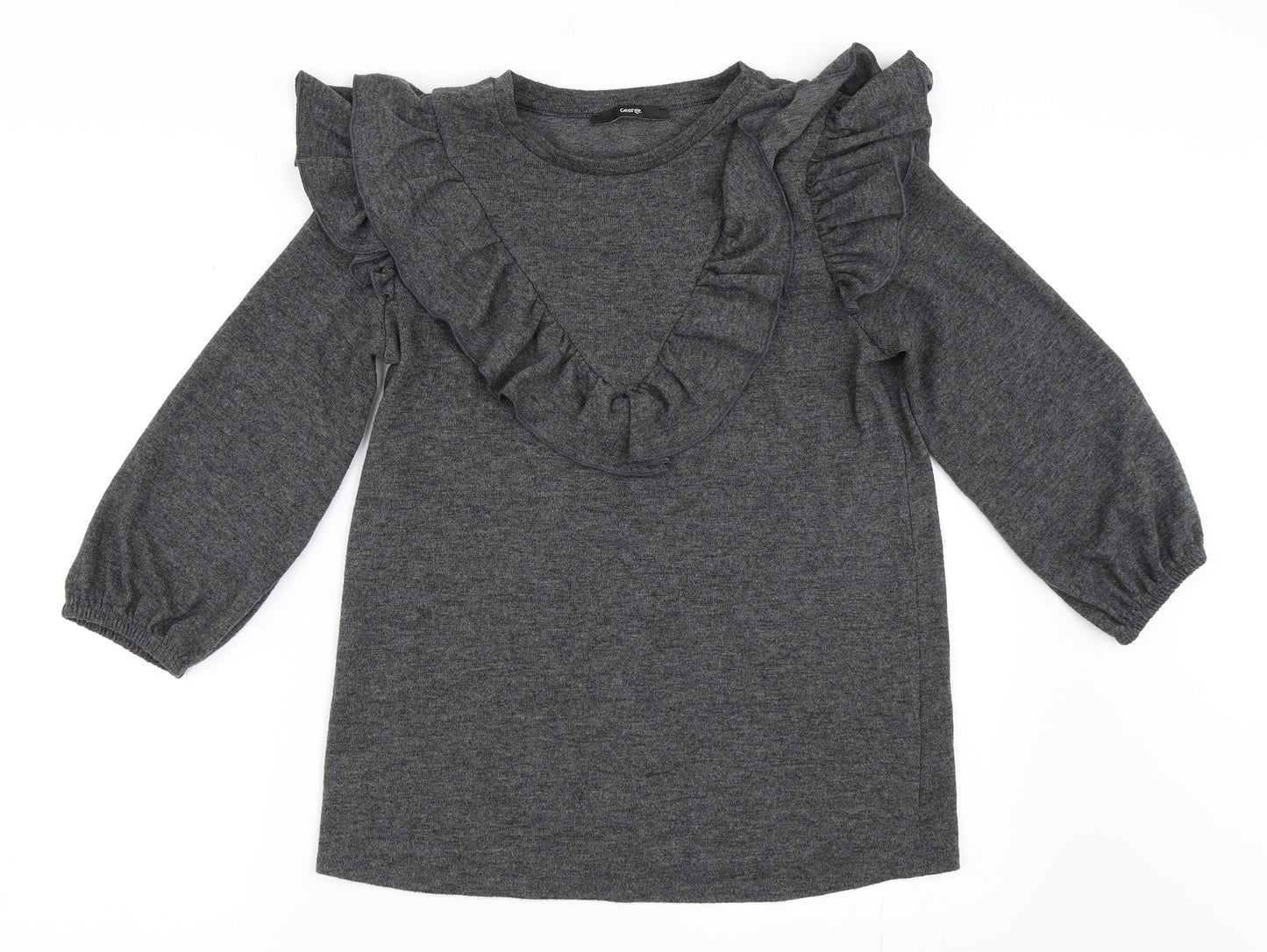 George Womens Grey   Pullover Jumper Size S