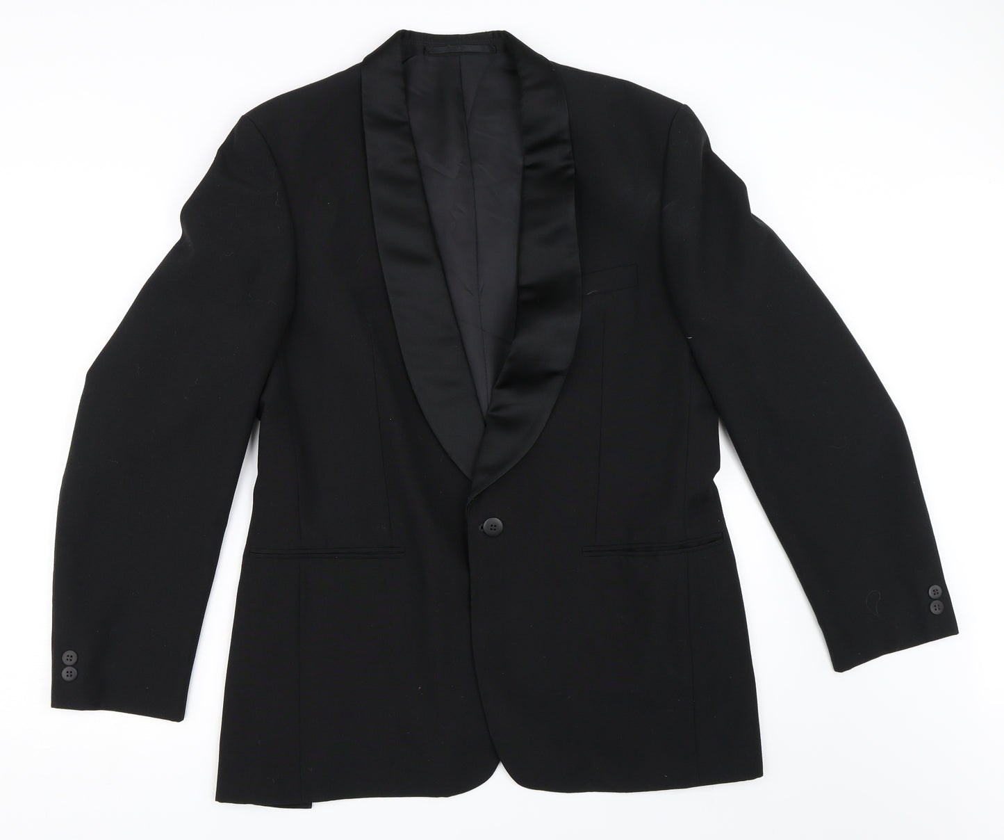 C&A Mens Black   Jacket Blazer Size 40