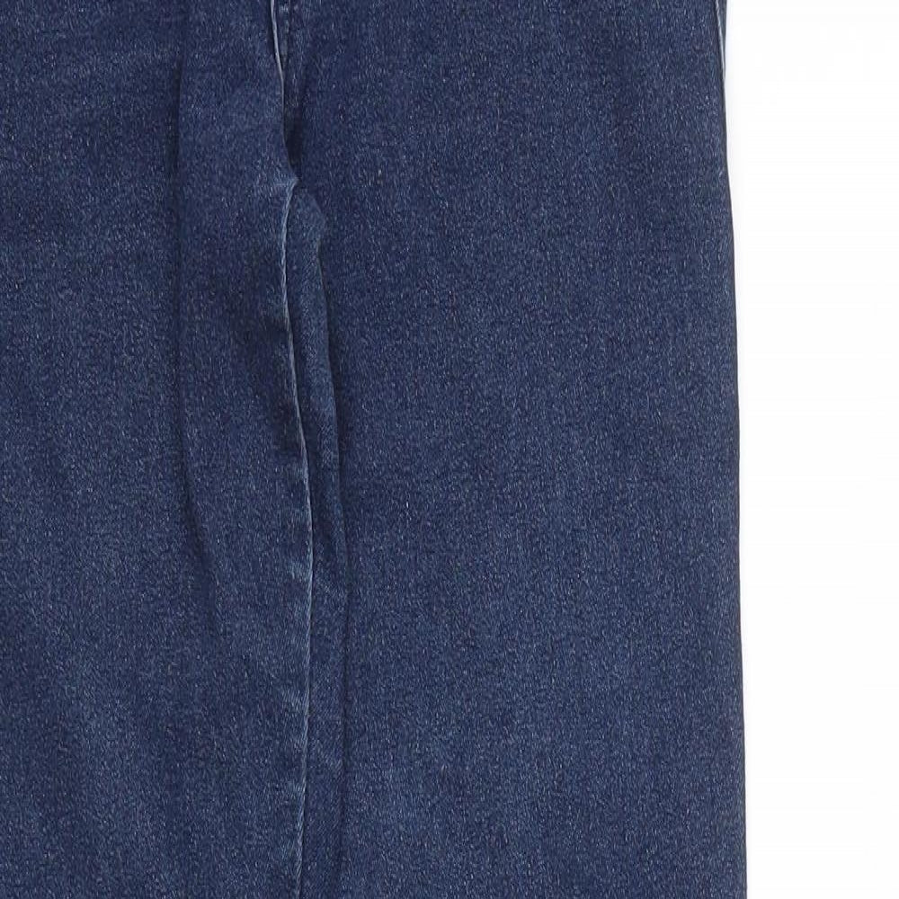 THE ROCKN REV Womens Blue   Skinny Jeans Size 6 L30 in