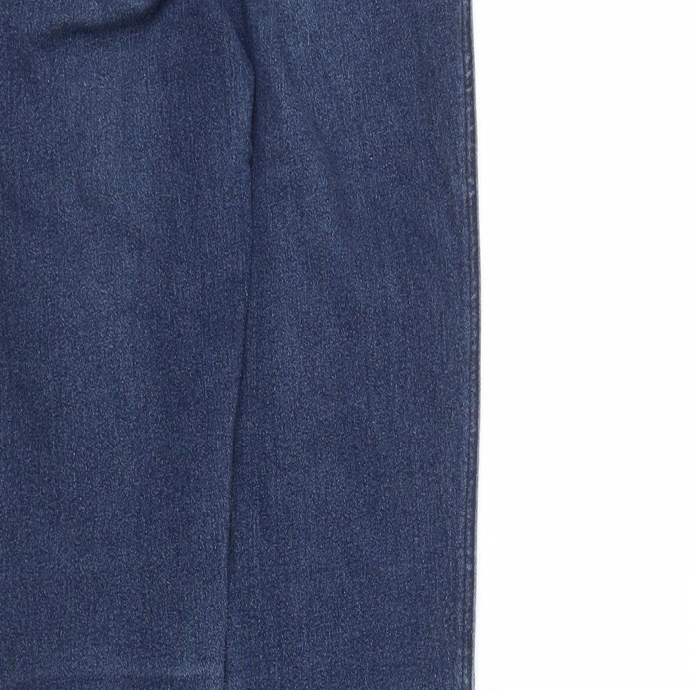 THE ROCKN REV Womens Blue   Skinny Jeans Size 6 L30 in
