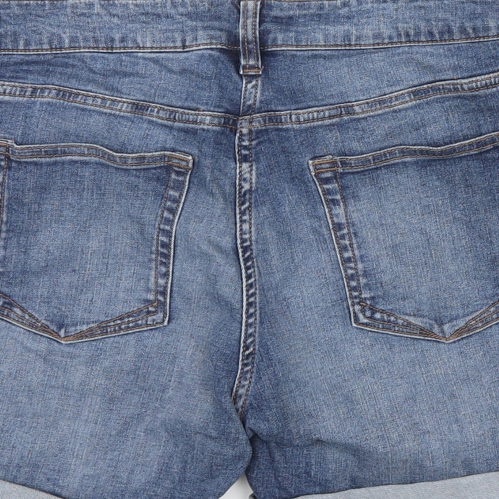NEXT Womens Blue   Boyfriend Shorts Size 14