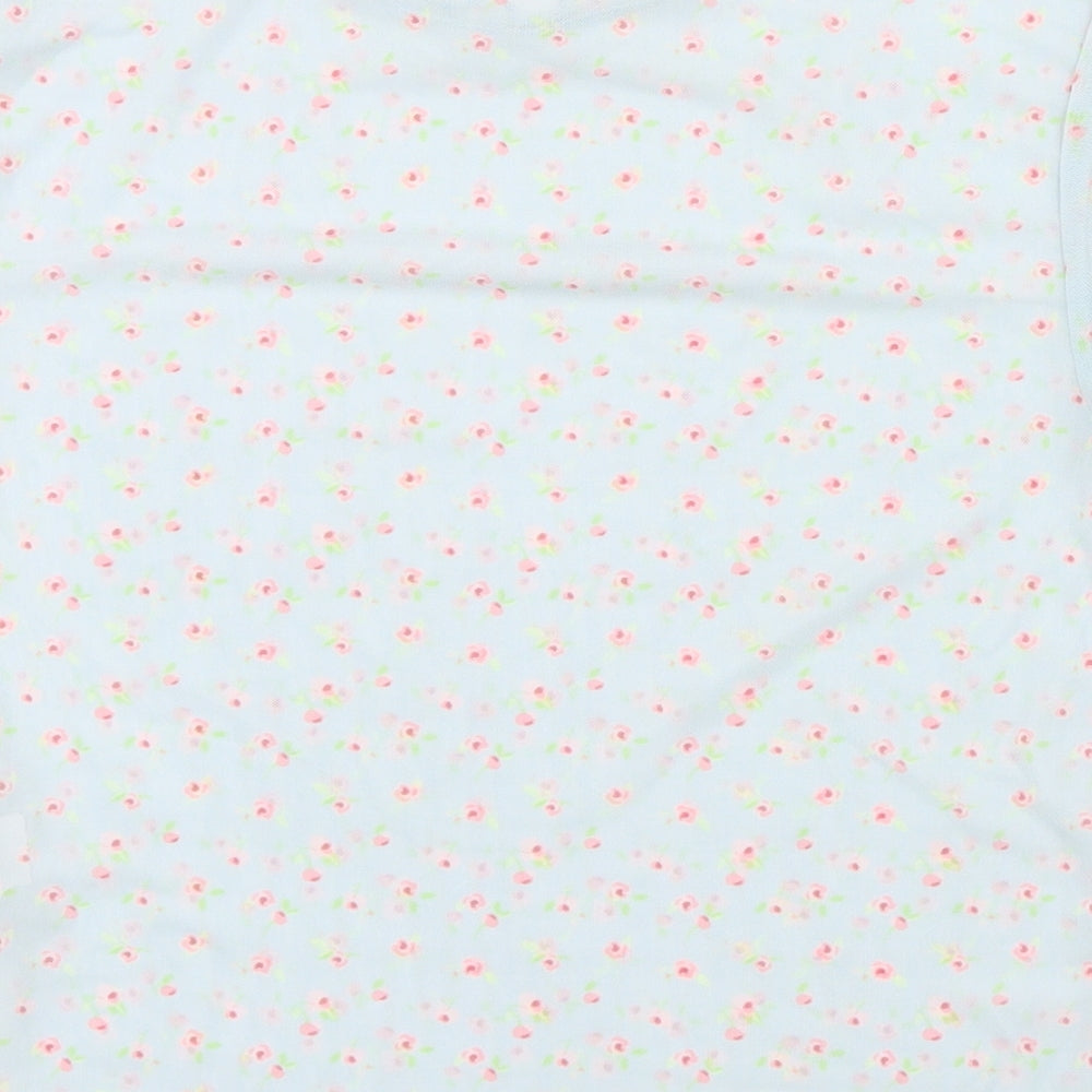 Primark Girls Blue Floral  Basic Casual Size 10 Years  - frill details