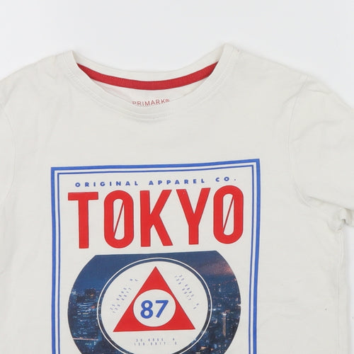 Primark Boys White   Basic Casual Size 8-9 Years  - TOKYO