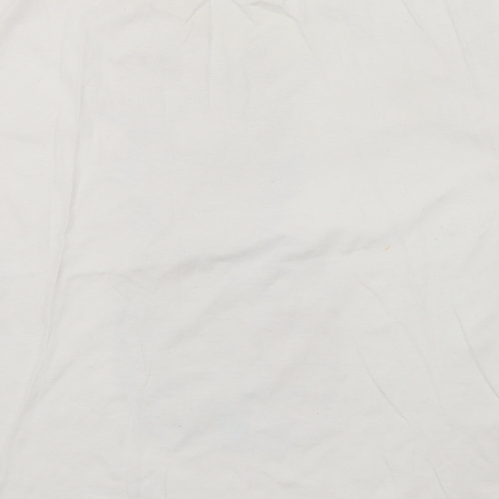 Avenue Womens White   Basic Casual Size 12  - pinapple print