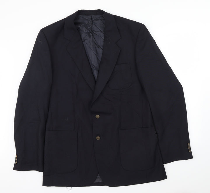 VARTEKS Mens Blue   Jacket Blazer