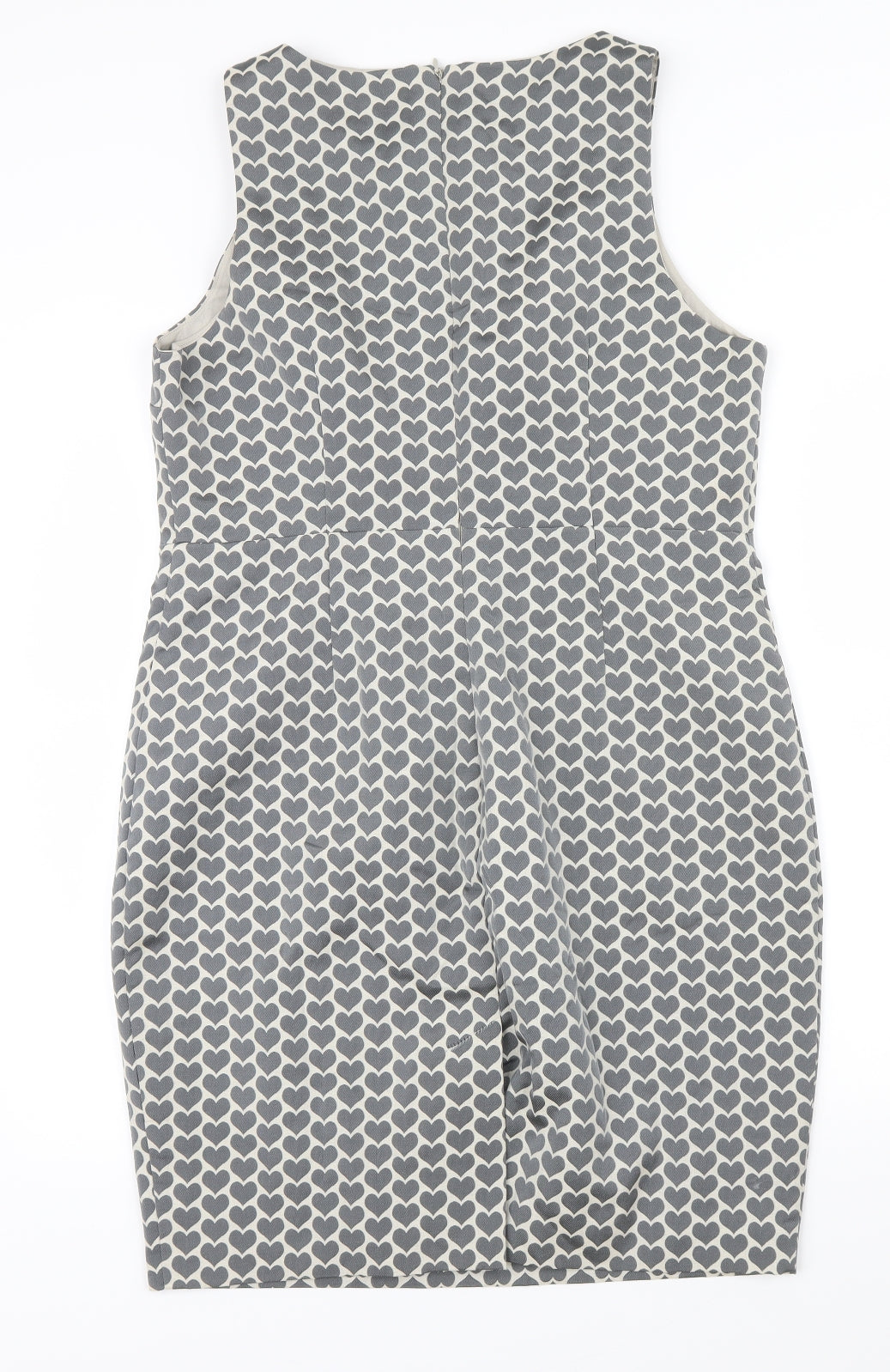 NEXT Womens Green Geometric  A-Line  Size 16