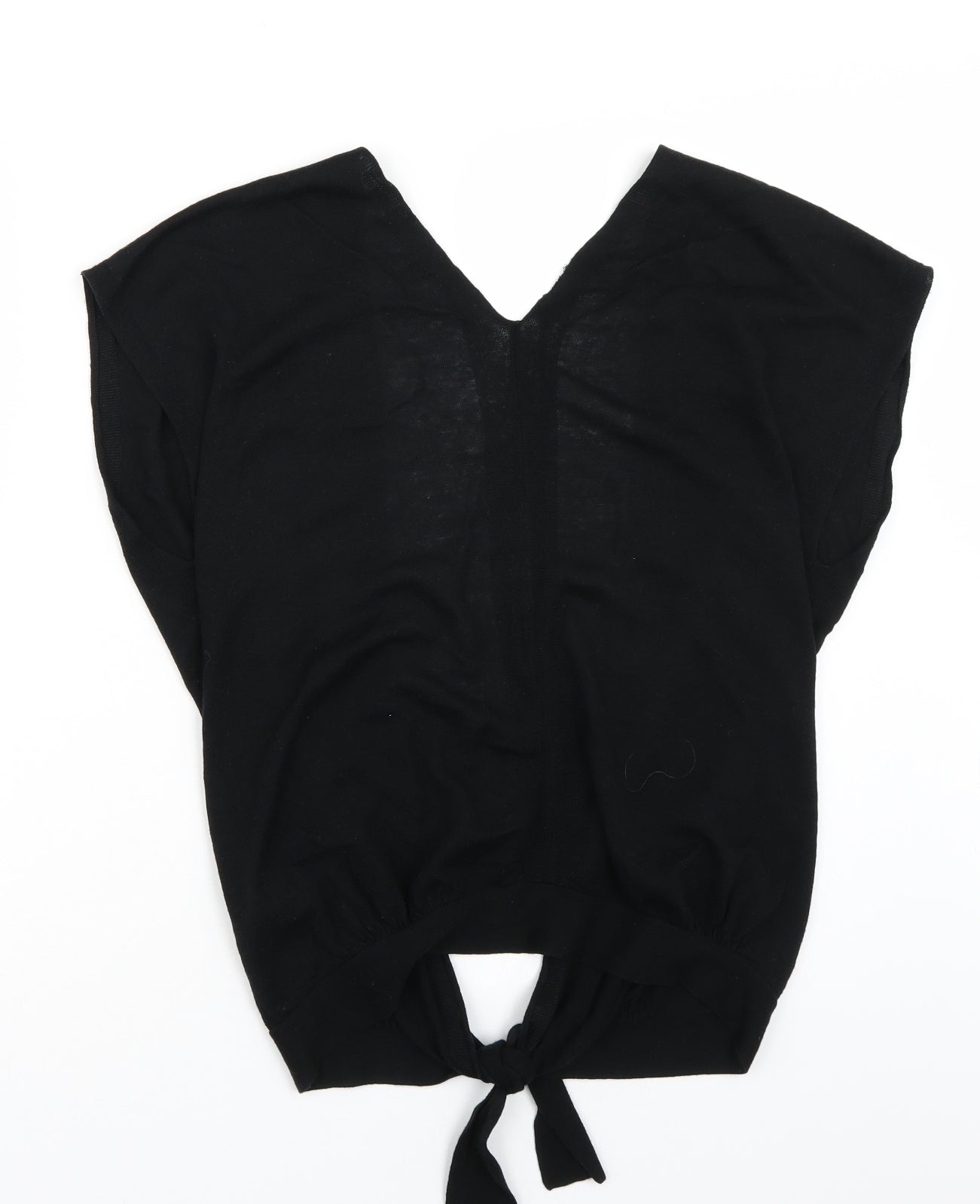 Woldey Womens Black   Cardigan Jumper Size 16