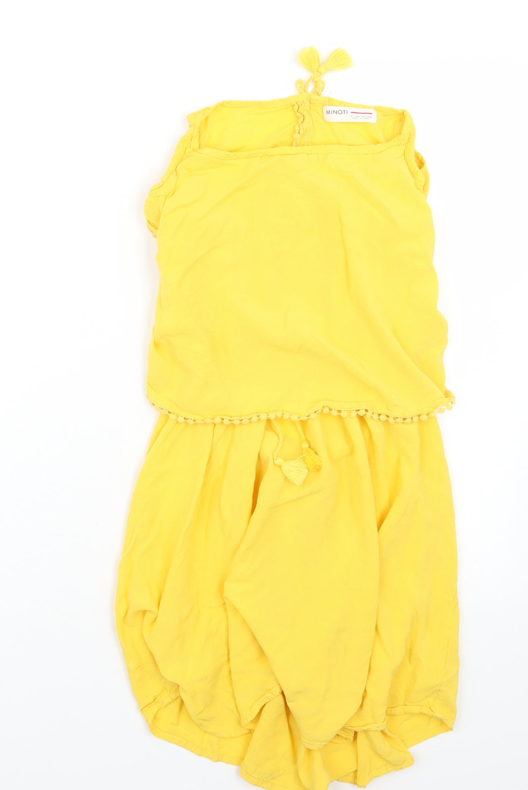 Minoti Girls Yellow   A-Line  Size 10 Years