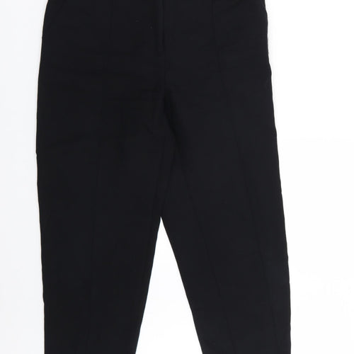 Gerald Darel Womens Black   Cropped Trousers Size 38 L26 in