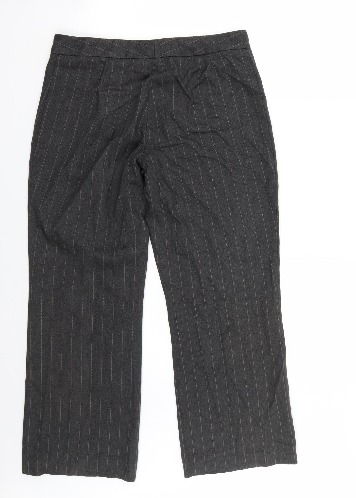 Marks and Spencer Womens Grey   Trousers  Size 12 L27 in