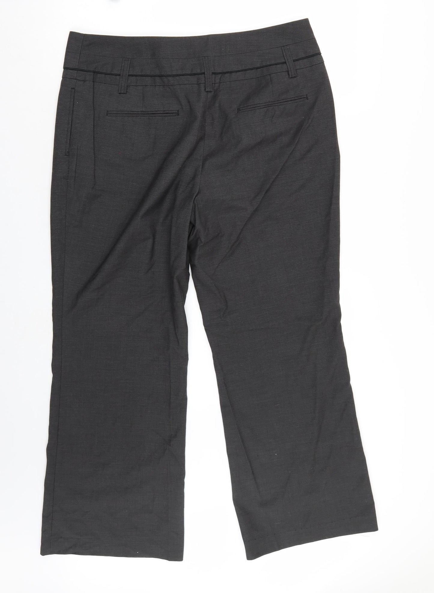 NEXT Womens Grey   Trousers  Size 16 L28.5 in