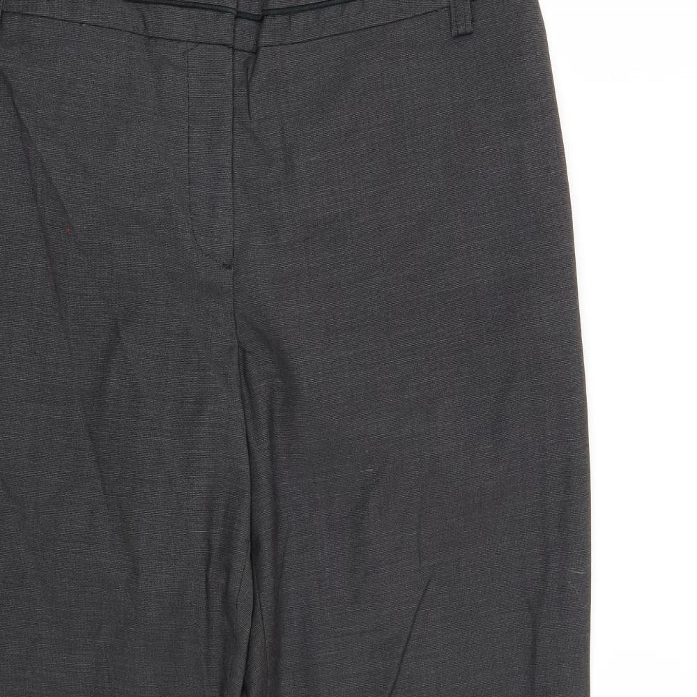 NEXT Womens Grey   Trousers  Size 16 L28.5 in