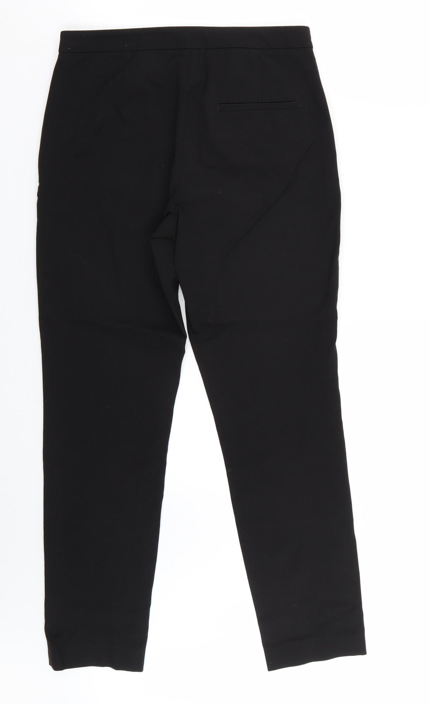 H&M Womens Black   Trousers  Size 6 L29 in