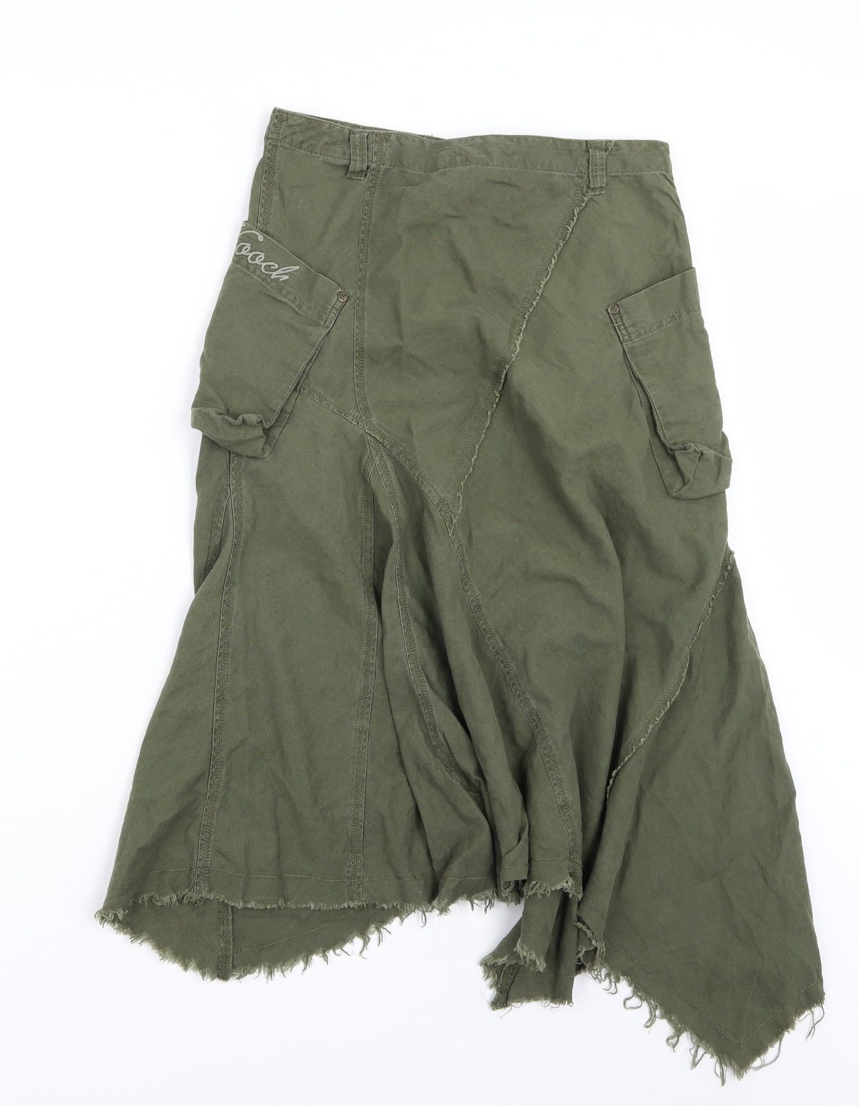HOOCH Womens Green   A-Line Skirt Size 8
