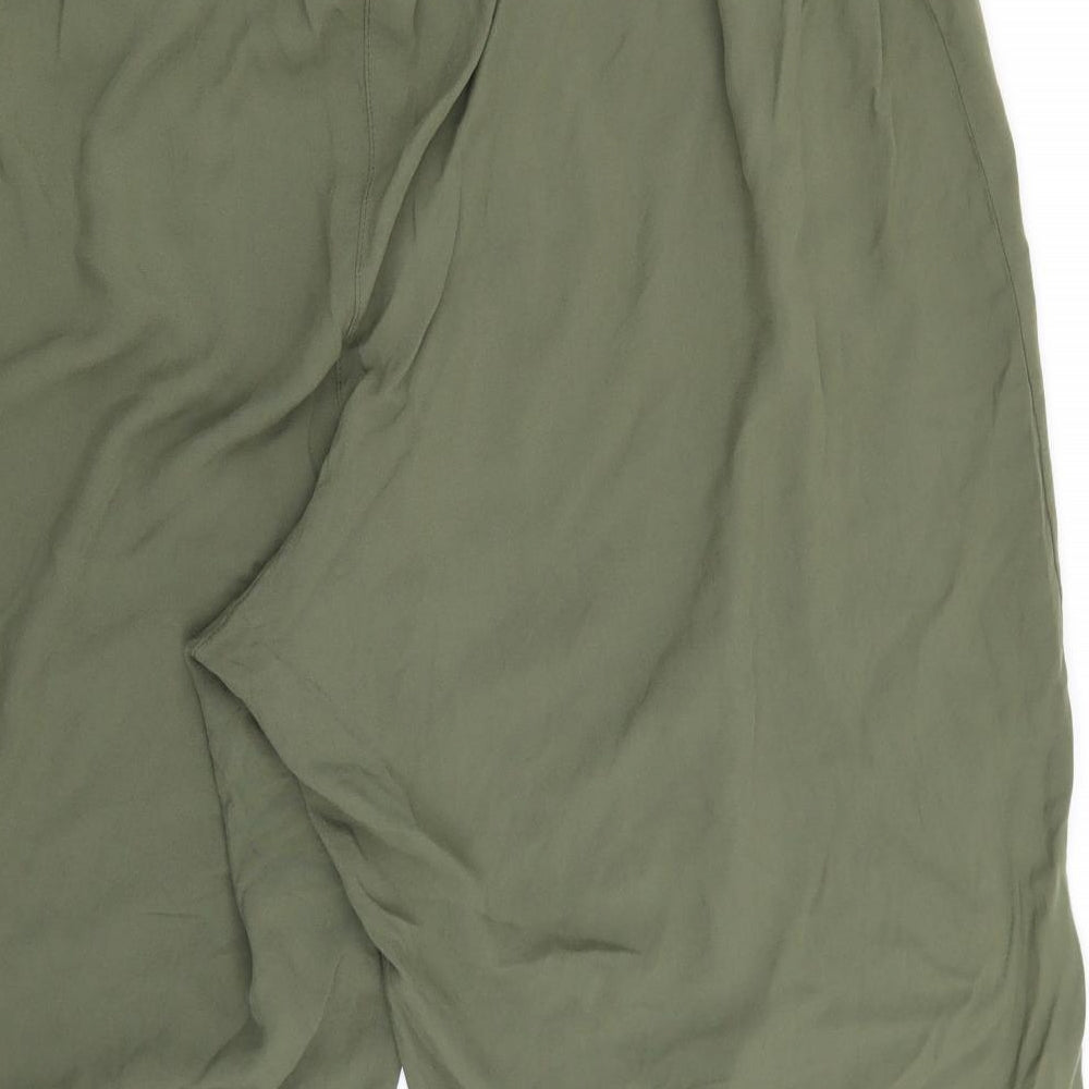 George Womens Green   Cropped Trousers Size 26 L23 in