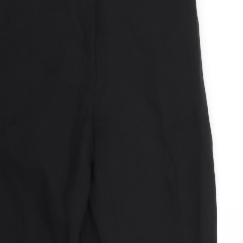 Marks and Spencer Womens Black   Trousers  Size 10 L28 in