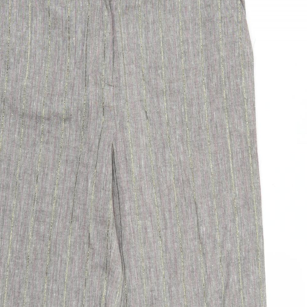 Marks and Spencer Womens Grey   Trousers  Size 14 L33 in