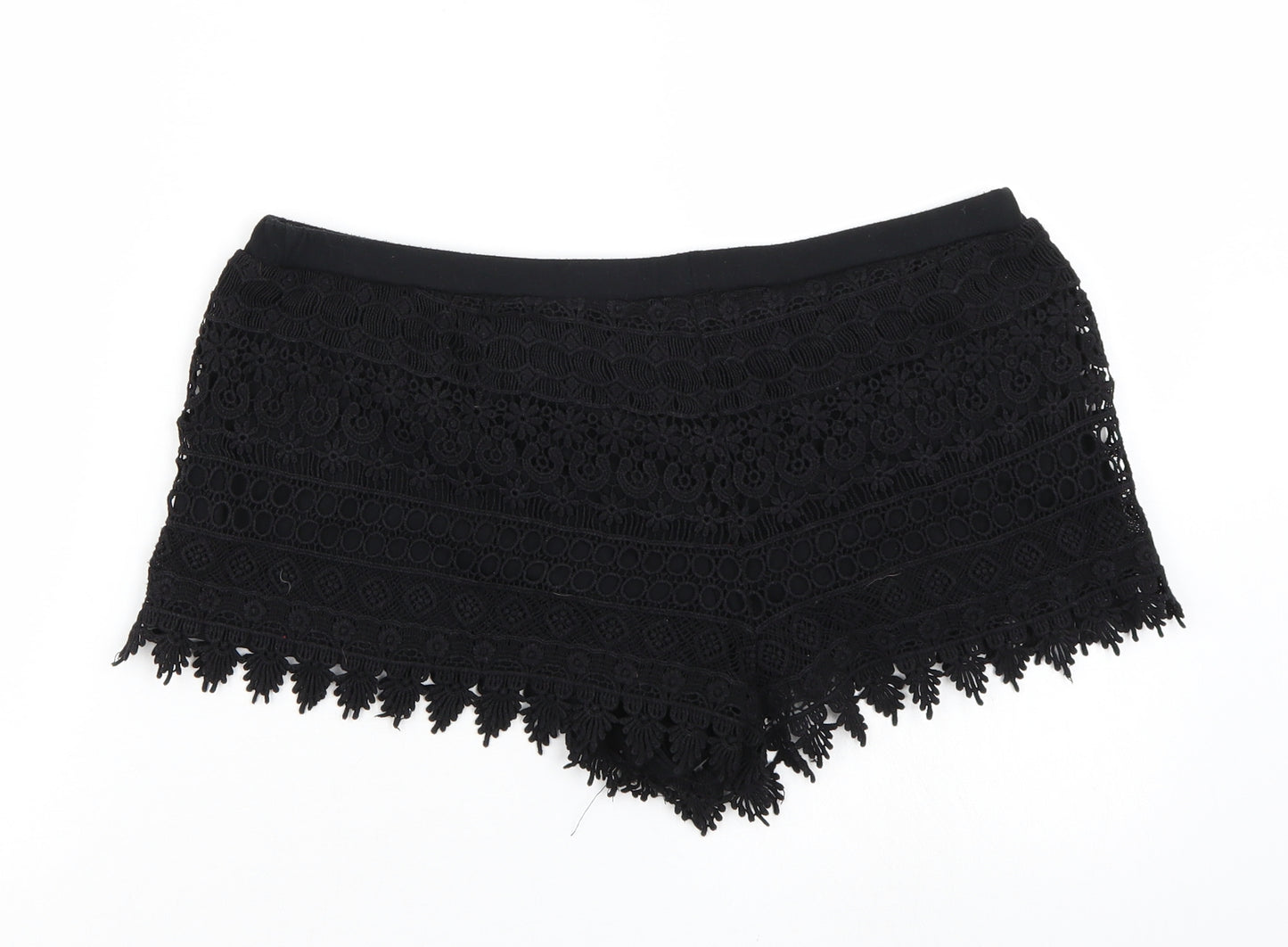 H&M Womens Black   Sweat Shorts Size L