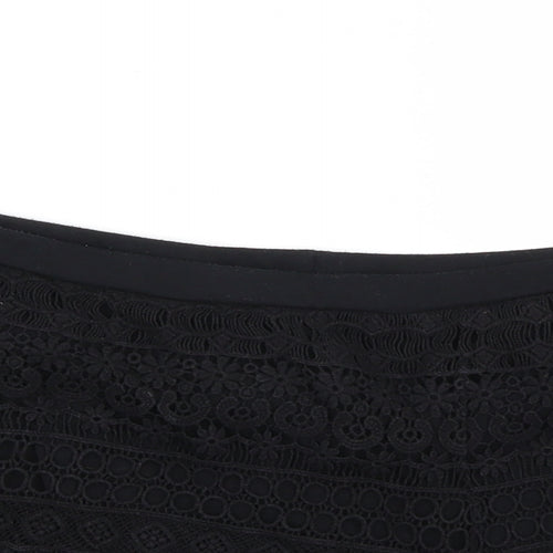 H&M Womens Black   Sweat Shorts Size L