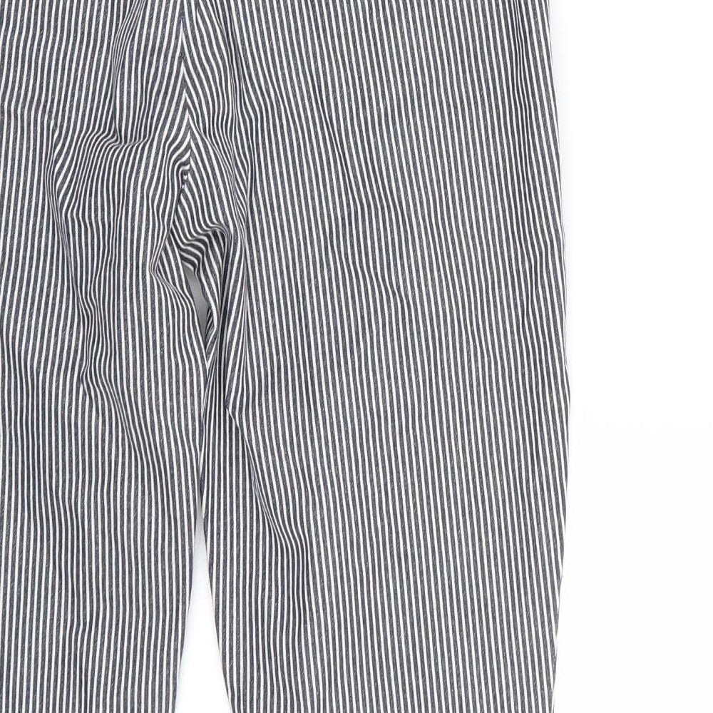 Gap Womens Blue Striped  Trousers  Size 4 L23 in